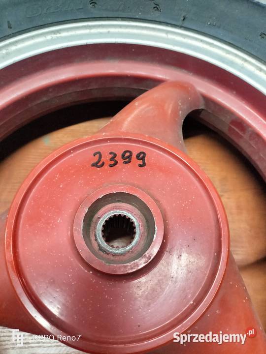 Tylne koło 19 frezów 12 skuter 4T łódzkie Łubno