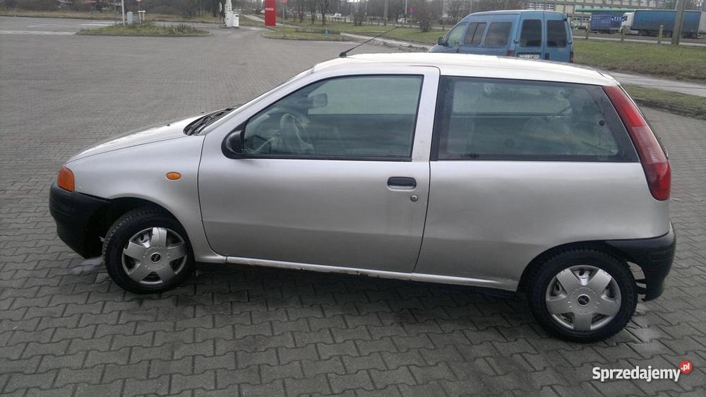 Fiat PUNTO 11 Benz GAZ 97 SPRAWNE srebrny łódzkie Łódź