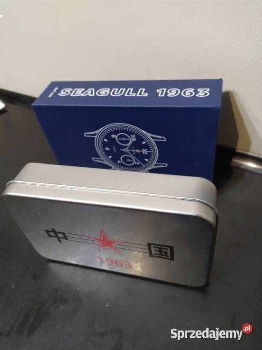 Seagull 1963 pudełko box etui na zegarek Kraków
