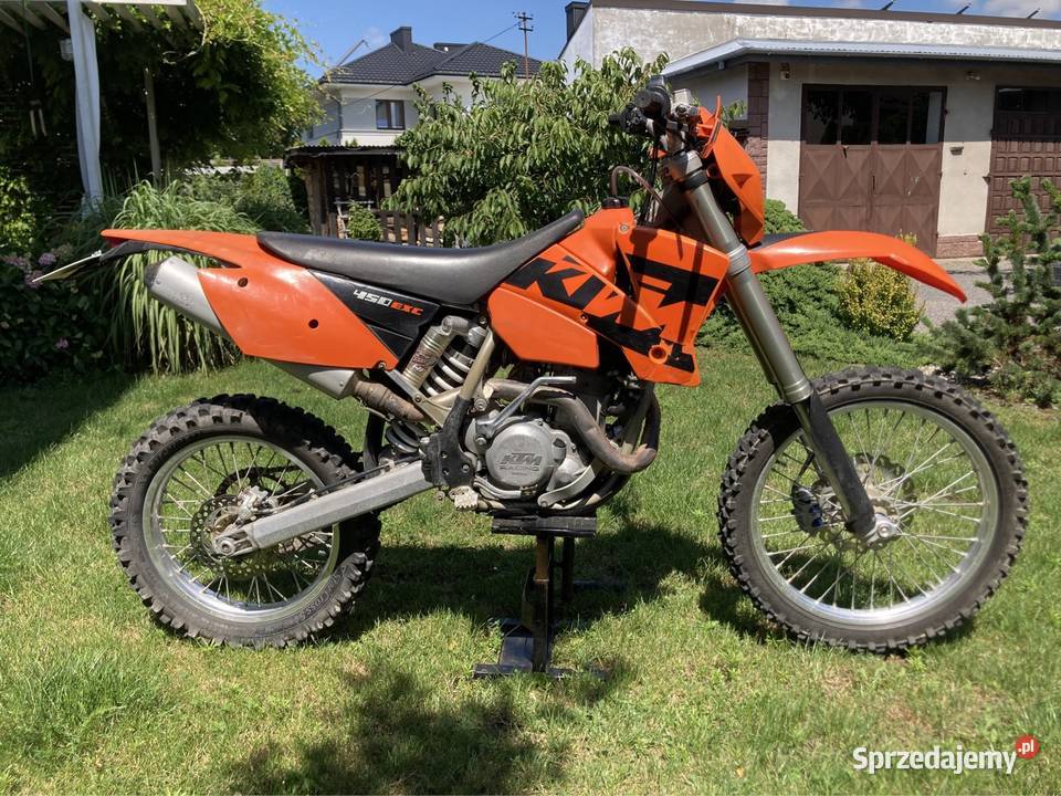 KTM EXC 450 EXCF RFS zarejestrowany zarejestrowany w Polsce