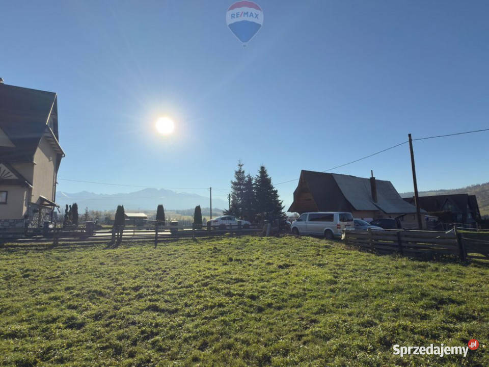 DZIAŁKA BUDWOLANA ZAKOPANEGO 20m Poronin