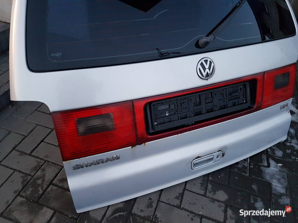 VW SHARAN MK1 LIFT KLAPA BAGAZNIKA SREBRNA SZYBA Turek