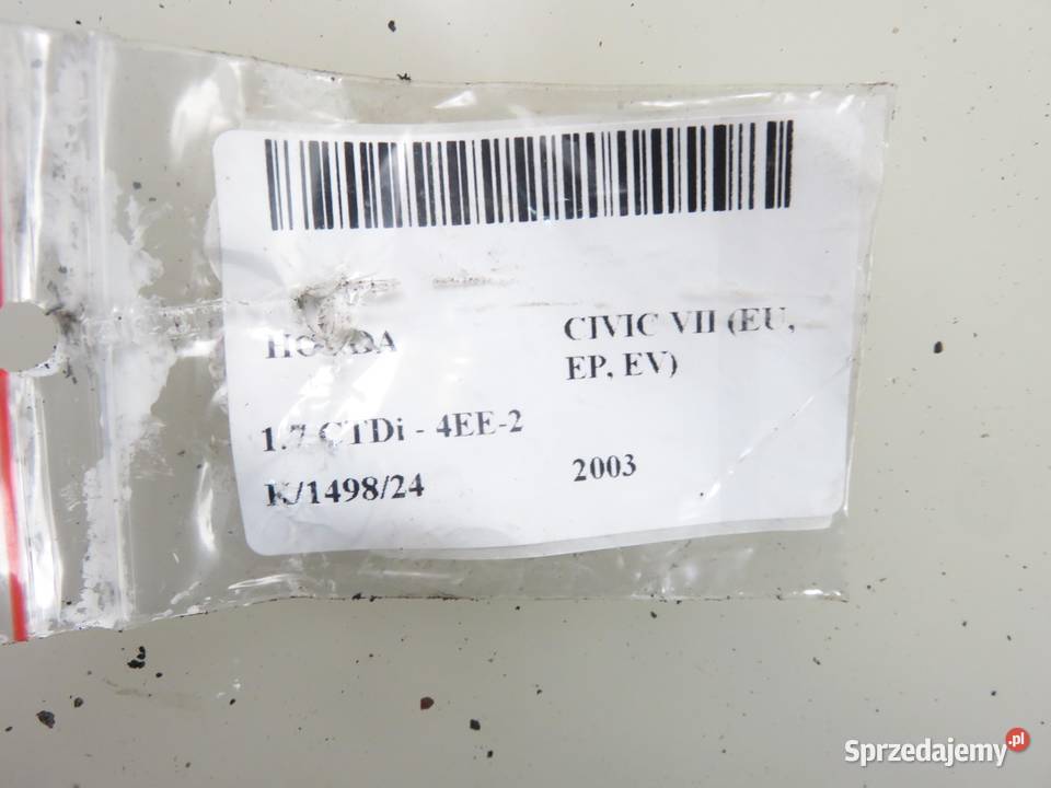 2x TARCZA HAMULCOWA PRZÓD HONDA CIVIC VII 17 sprzedam