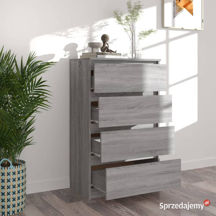 Komoda szary dąb sonoma 60x35x985 WM815076 Warszawa sprzedam