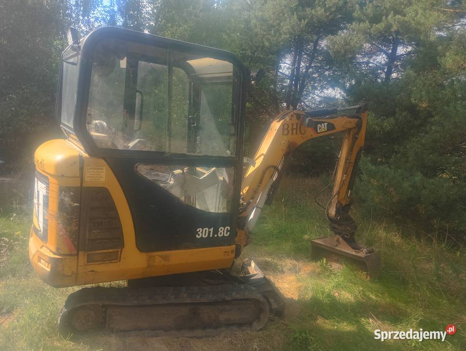 Mini koparka Cat 30108C 2012r Kramsk