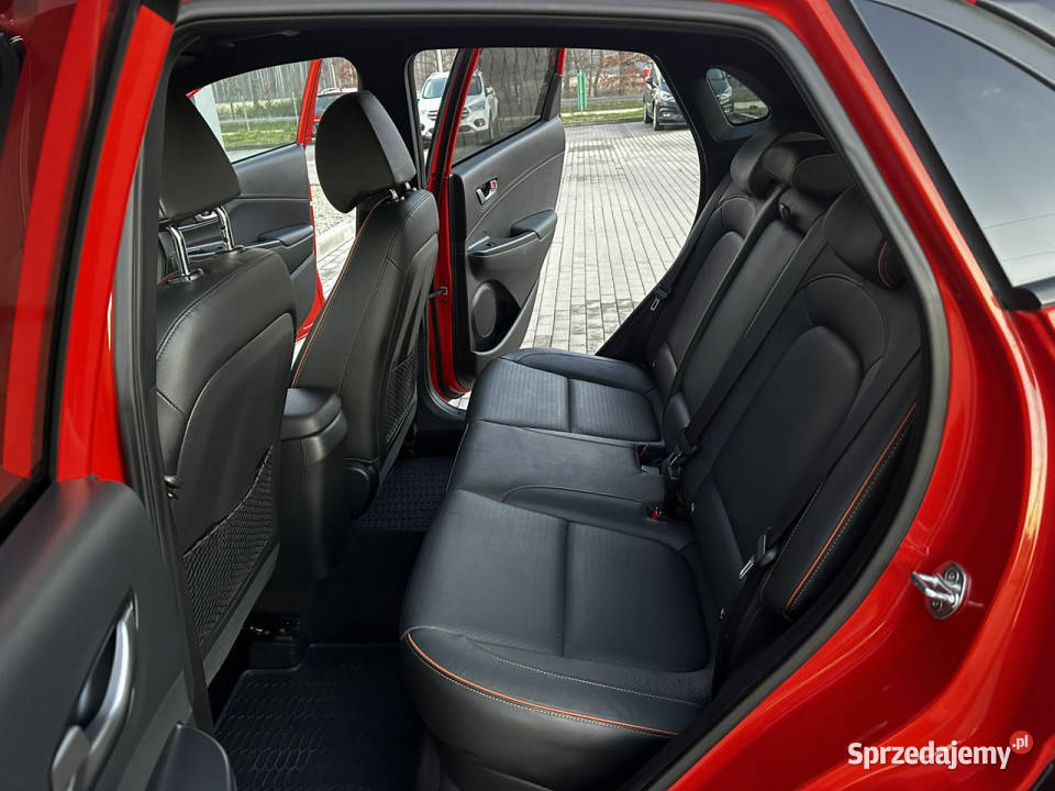 Hyundai Kona Półskóra LED Asystent Kamera Grzane czerwony Kona opolskie Kąty Opolskie