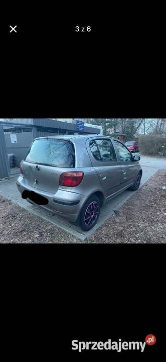 Toyota yaris Mińsk Mazowiecki