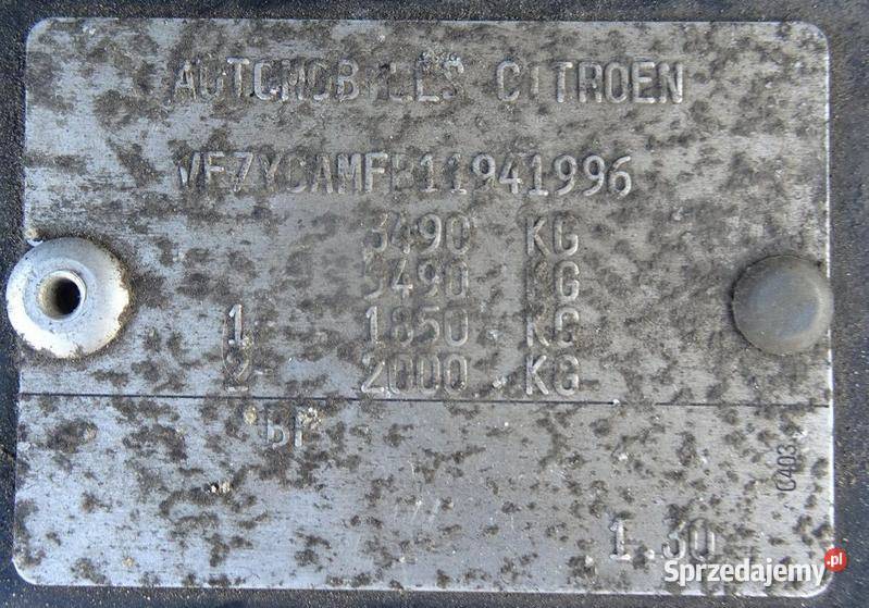 CITROEN JUMPER 2011 2198 ccm 101 Warszawa