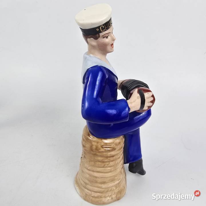 Marynarz z transatlantyku PO Chusan porcelana Bronisze