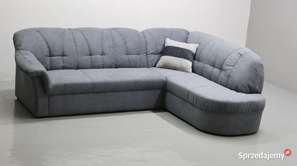 TOK Narożnik z funkcją spania kolor Popielaty Poznań