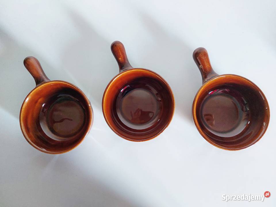 kokilkimiseczki z rączką 3 sztuki porcelit Poznań