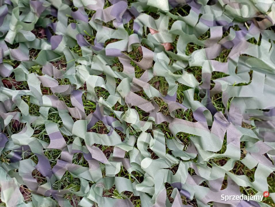 Siatki maskujące nowe różne rozmiary śląskie Częstochowa