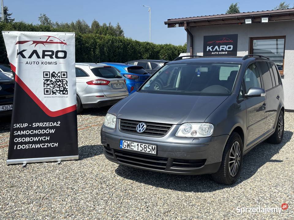 Volkswagen Touran 7 osobowy Zarejestrowany w Polsce Paniówki