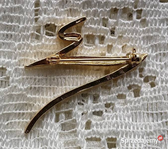 Angielska stara broszka victoria