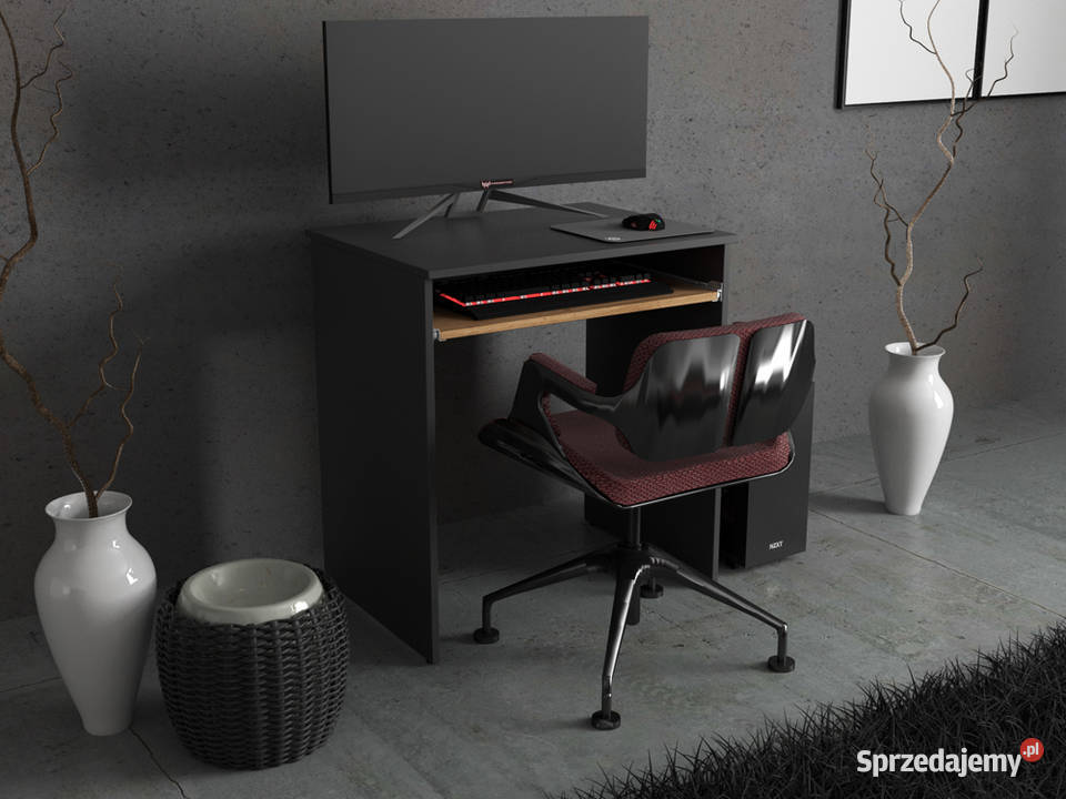 Biurko Małe Szkolne Loft Komputerowe 68 Półka Biurka warmińsko-mazurskie