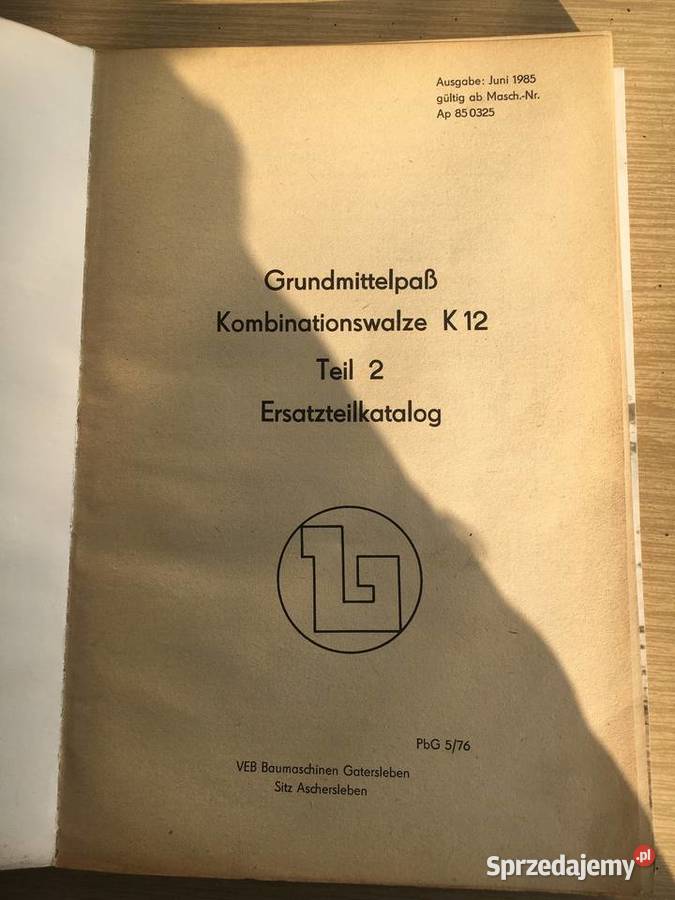 Grundmittelpa Kombinationswalze K12 Teil 2 Łęczyca