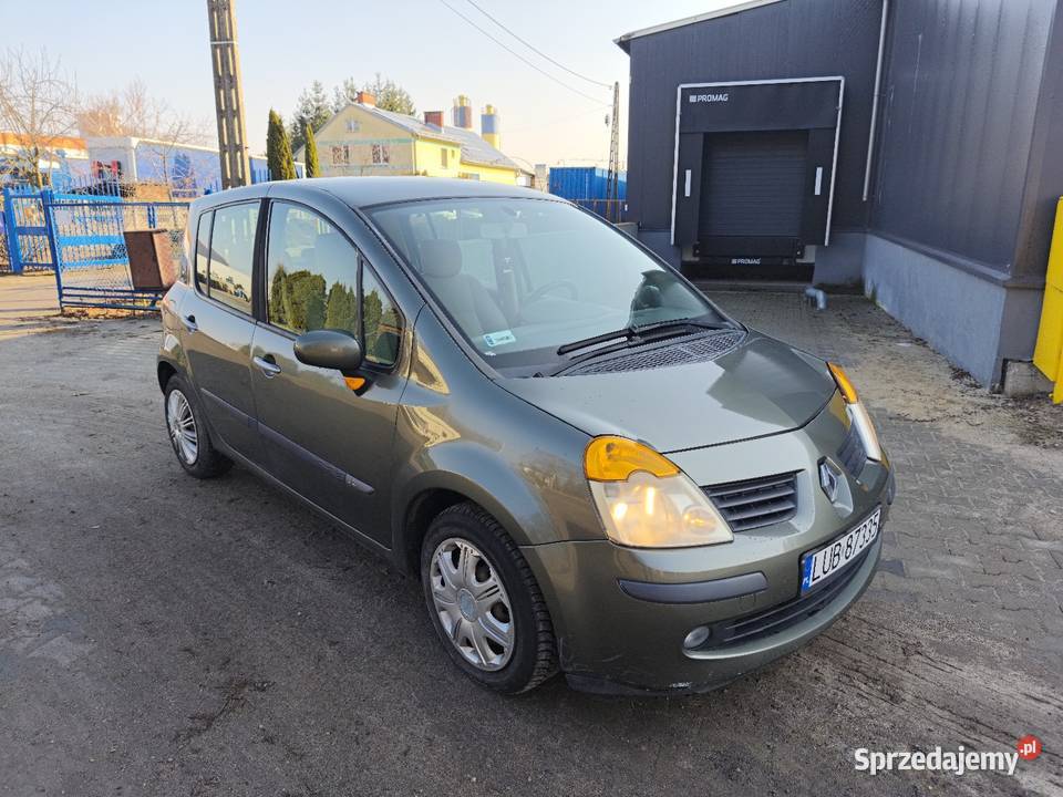 Renault Modus 15 dCi 2005 241 przebiegu nieuszkodzony Łuków