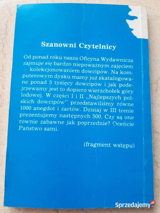 Najlepsze polskie dowcipy część 3 NOVEX 1992