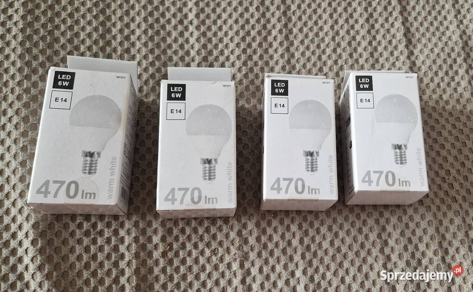 Żarowka led E14 kulka mleczna 6W 470lm Kraków