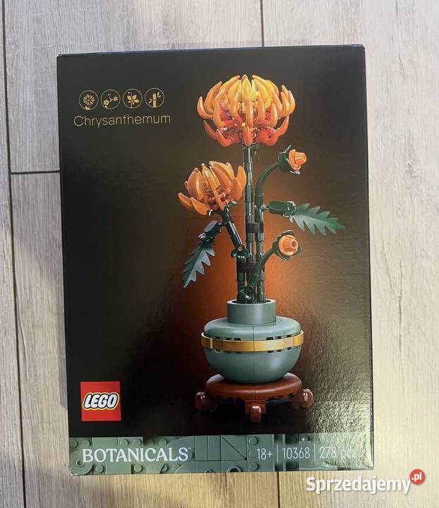 LEGO 10368 Botanical Collection Chryzantema śląskie Zabrze