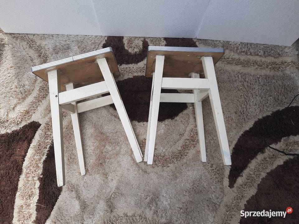 Krzeslo kuchenne taboret z prl Trzebinia