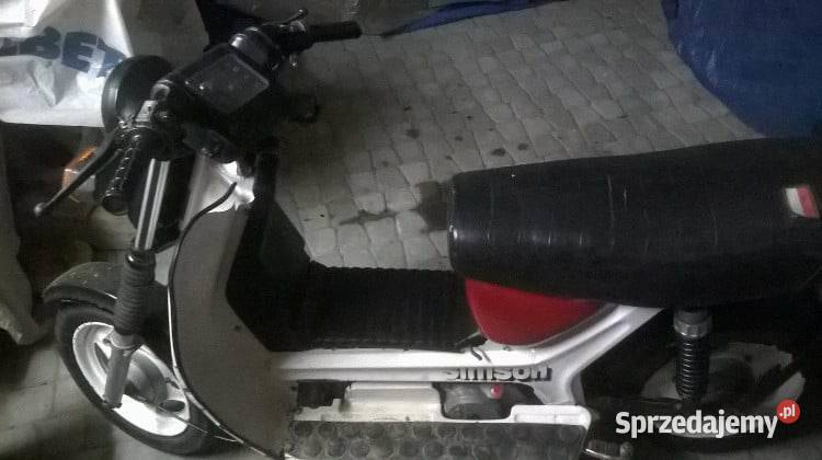 simson z fabrycznym rozrusznikiem zamiana Głogów Małopolski