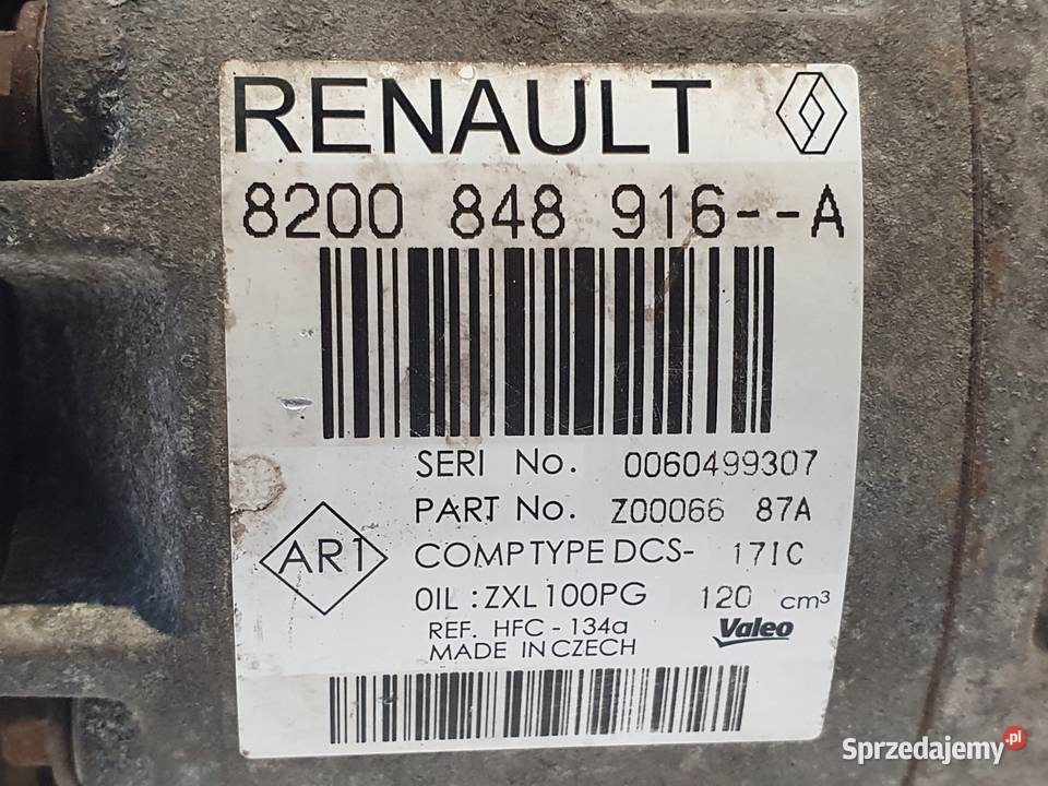 SPRĘŻARKA KLIMATYZACJI Renault Master III 23 DCI Chełm