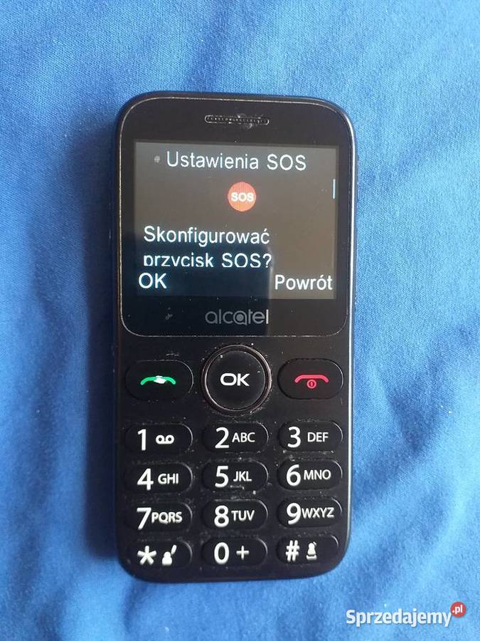 TELEFON ALCATEL 2019G przycisk sos 2019 seniora świętokrzyskie Sandomierz