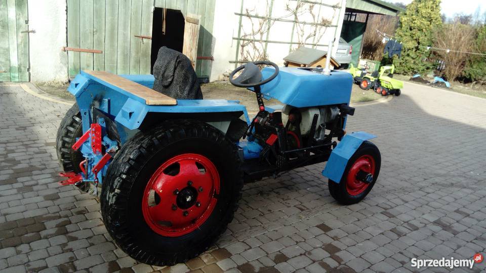 ciągnik sam ogrodniczy es 7 nieuszkodzony Kiszewy