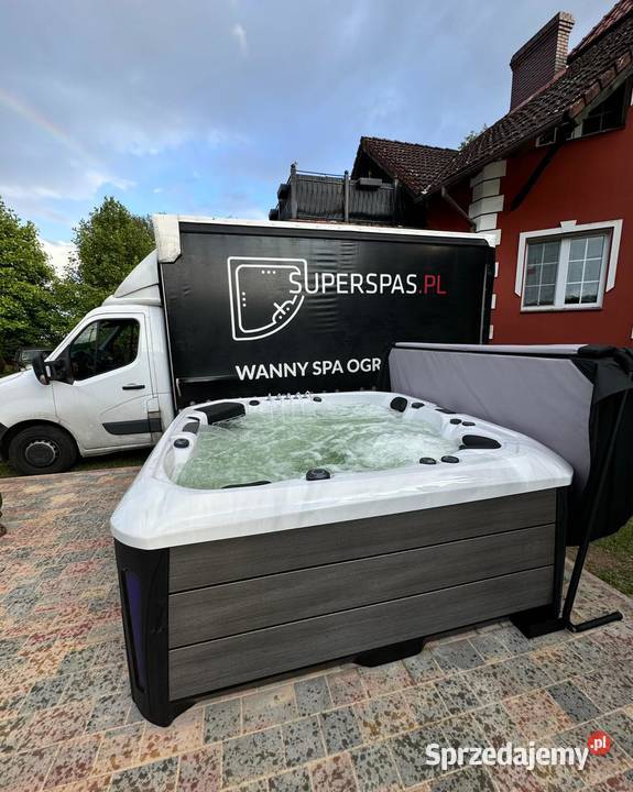 Jakuzi zewnętrzne Barcelona 2024 5osobowe 4pompy Jacuzzi Warszawa