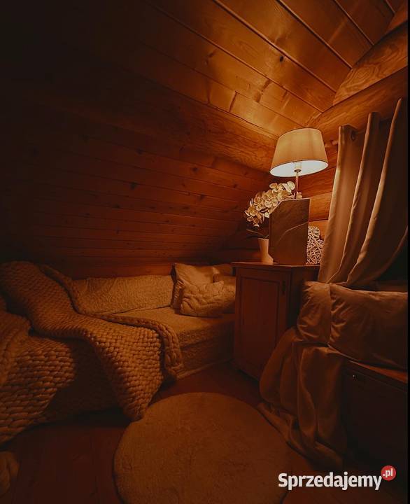 Lampa stołowa drewniana Sosna małopolskie Kraków sprzedam