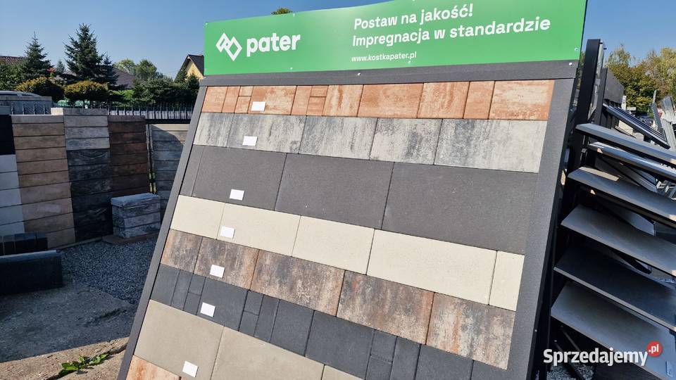 Kostka brukowa Pater model ESPERIA kolor podkarpackie Stalowa Wola