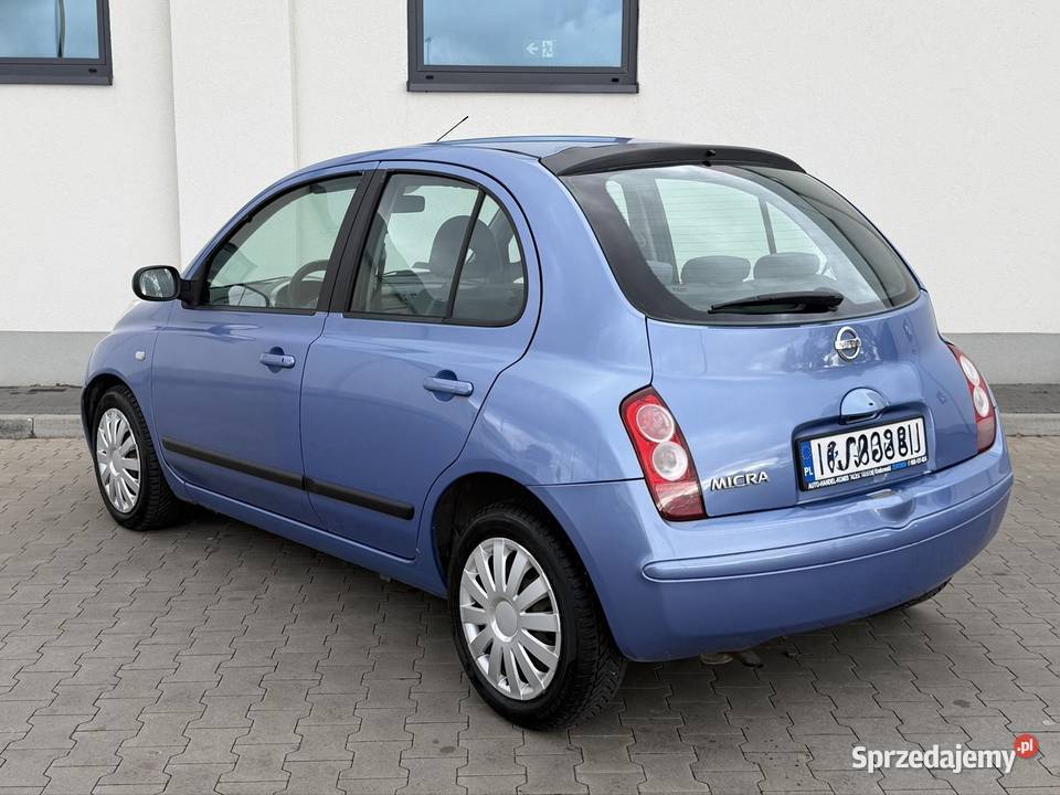 Nissan Micra Benzynka 5Drzwi KlimaTronik Nowe elektryczne lusterka Starogard Gdański