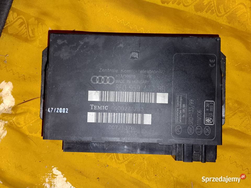 moduł komfortu Audi A4B6 Wyposażenie elektryczne podkarpackie