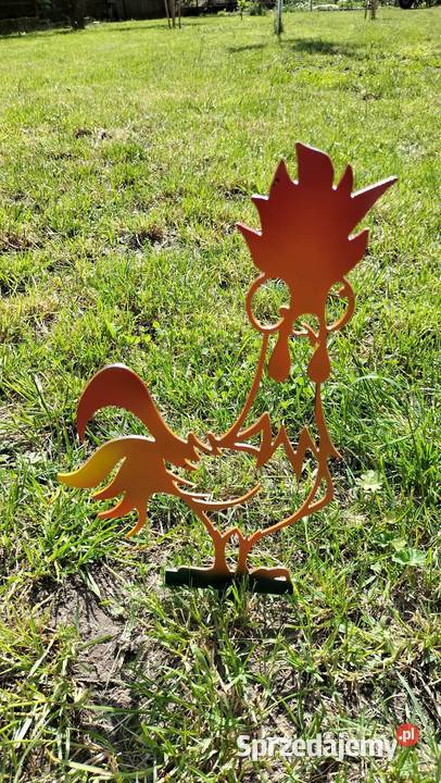 Metalowe ozdoby ogrodowe wbijane Rzemień