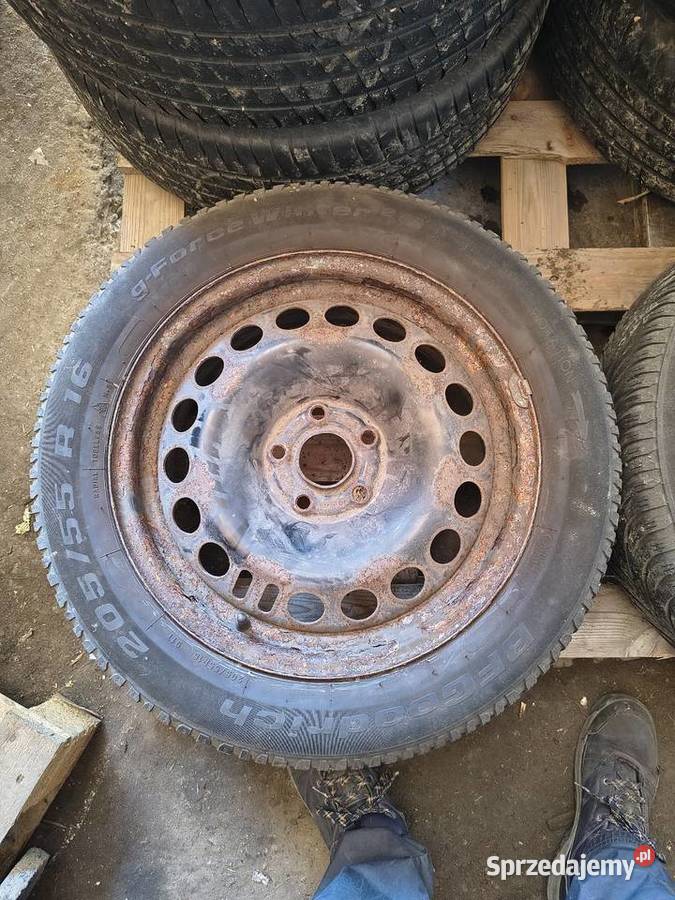 4 Koła 205 55 R16 Opel Astra J Mokka Vectra Saab Bolęcin sprzedam
