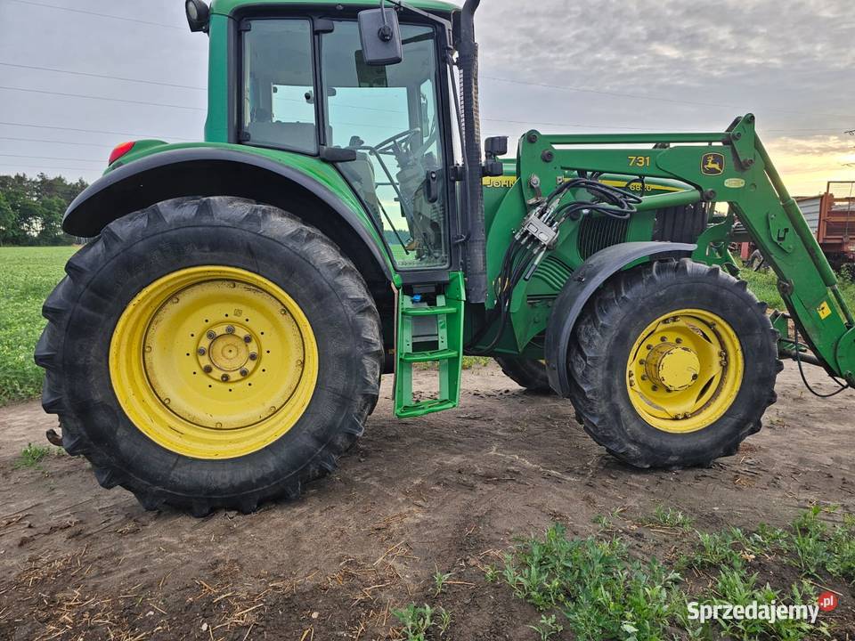 John Deere 6820 z ładowaczem pneumatyka 6920 Bolesławiec