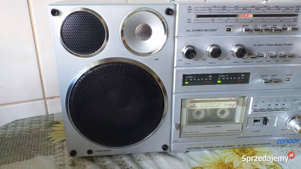 Radiomagnetofon Condor mazowieckie Kozienice