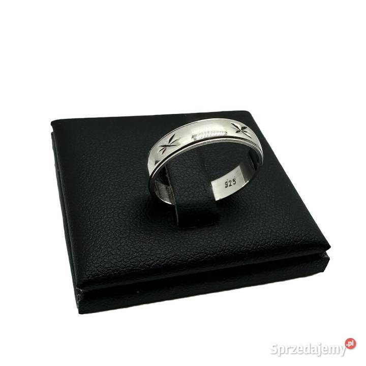 Srebrna Obrączka Próby 925 242g Rozmiar 14 Pierścionki warmińsko-mazurskie Elbląg