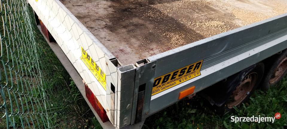 Humbaur Przyczepa burty aluminiowe dmc2000 burtowe Pozostałe lubelskie Biłgoraj