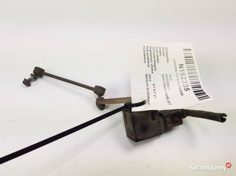 CZUJNIK POZIOMOWANIA MASERATI QUATTROPORTE LIFT osobowe kujawsko-pomorskie Lipno