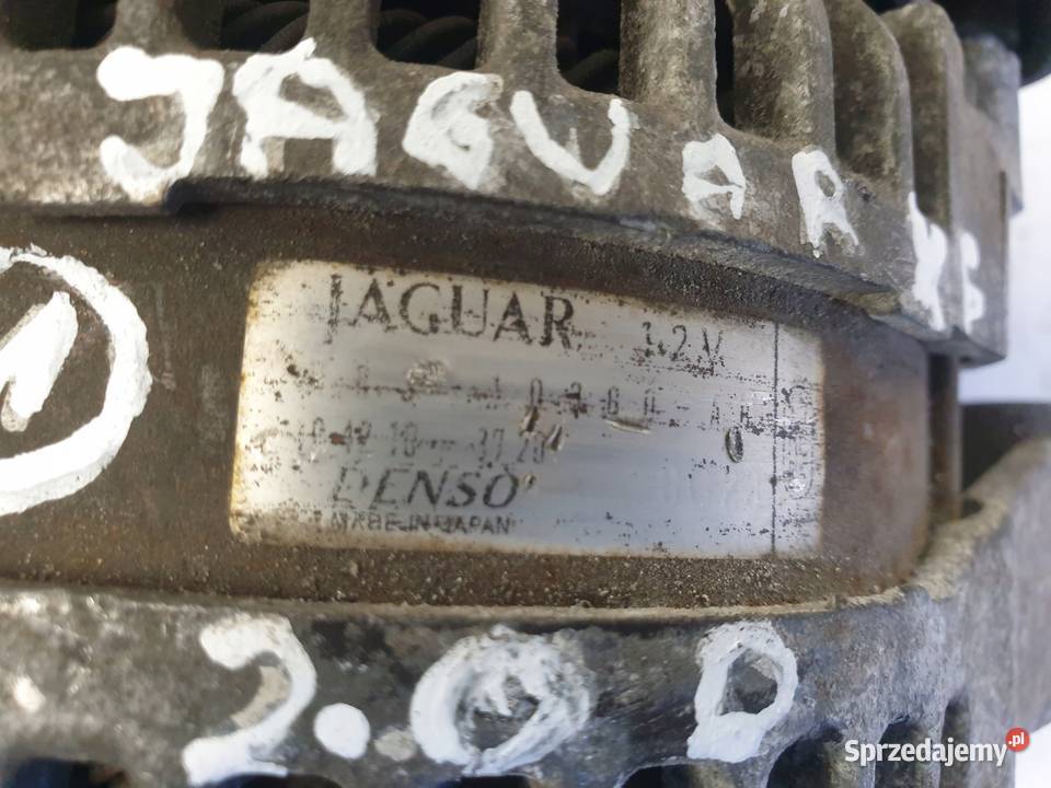 ALTERNATOR Jaguar XE 20 D oryginał denso Układ elektryczny silnika Chełm