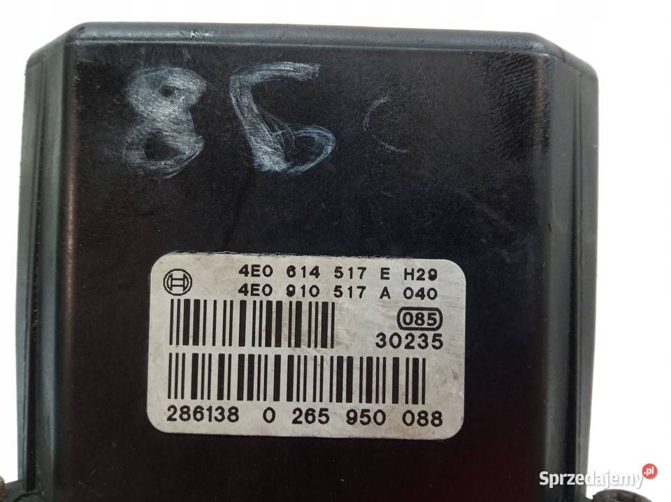 POMPA ABS 4E0614517E 0265225197 4E0910517A Audi Rok produkcji 2003
