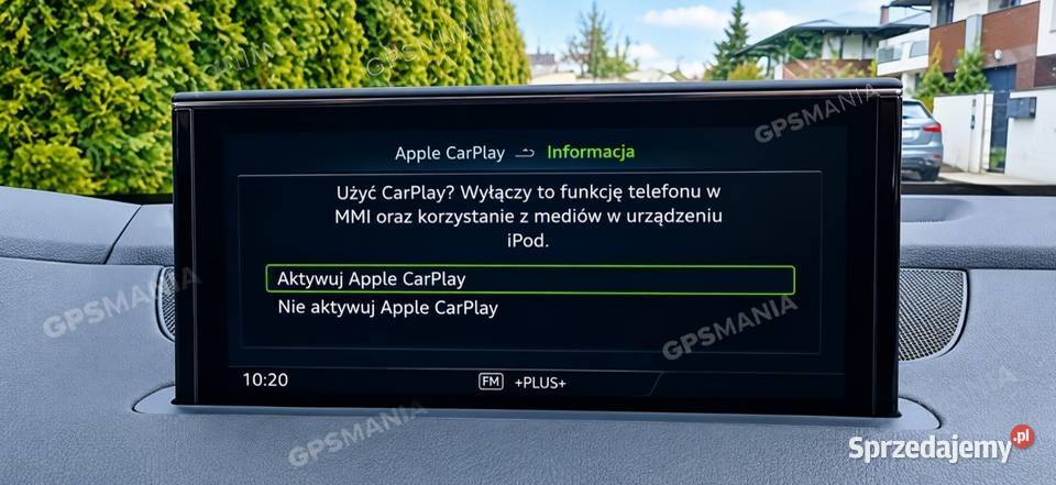Audi Q7 bezprzewodowy Apple CarPlay i Android łódzkie Aleksandrów Łódzki