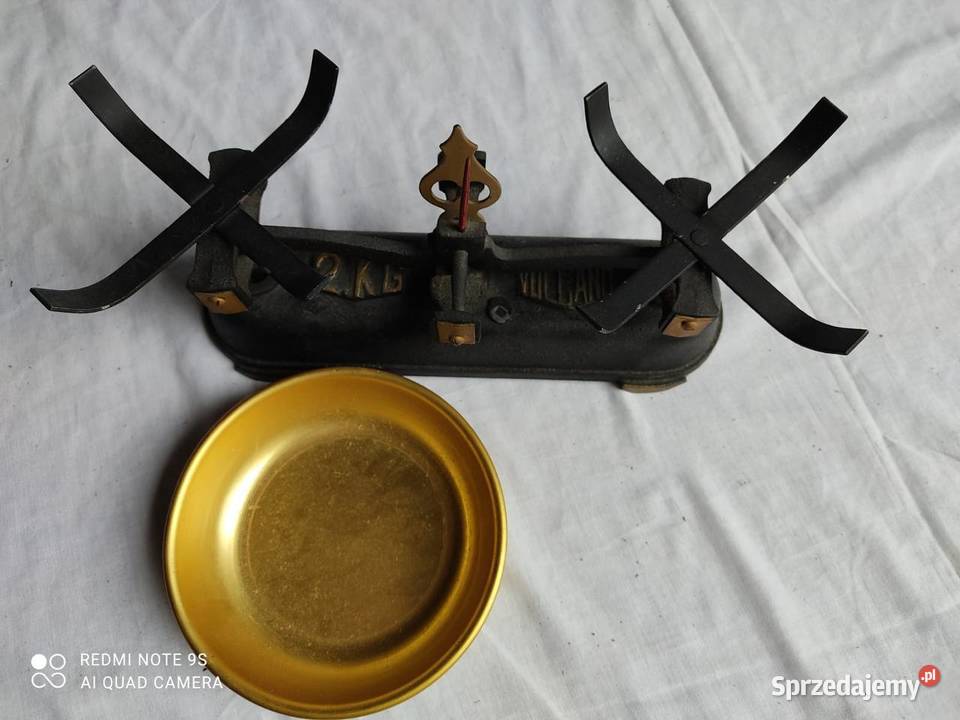 Zabytkowa Kuchenna waga szalkowa żeliwna okazja mazowieckie Iłża