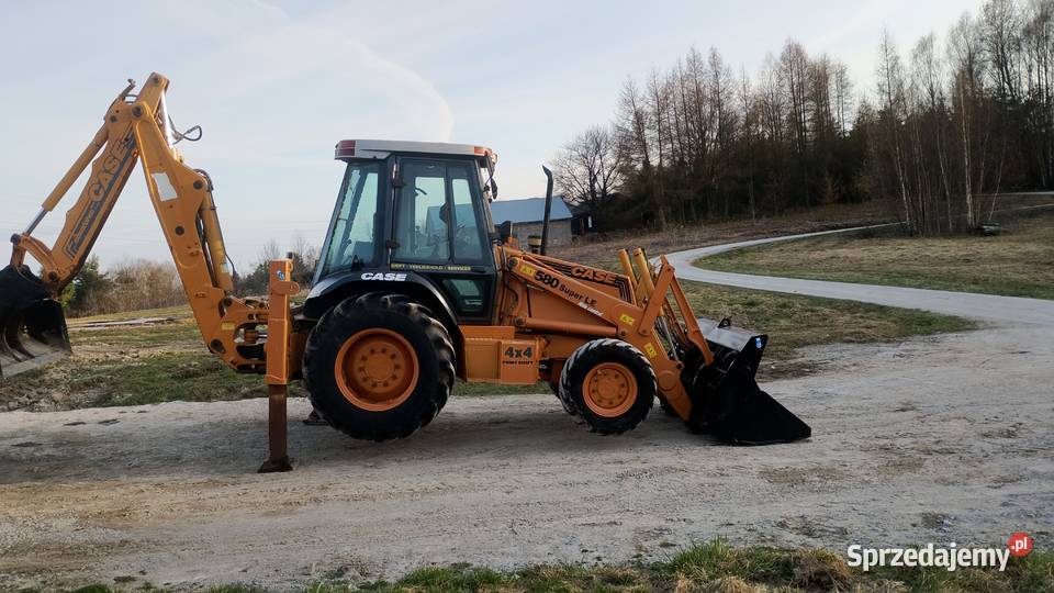 Koparkoładowarka case 580sle Rok produkcji 1999 Szerzyny