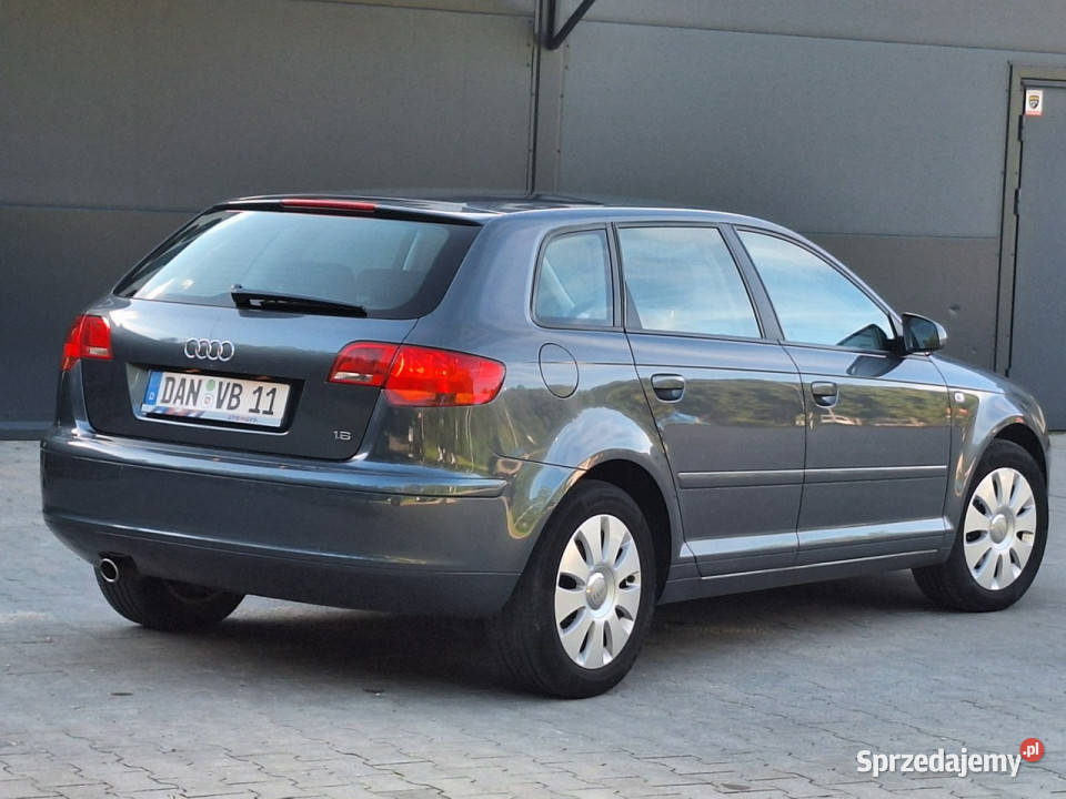 Audi A3 Sportback Automat 16MPi 102 Ładne Z klimatyzacja Olsztyn