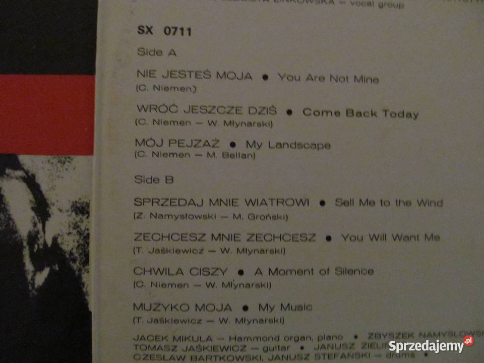 Czesław Niemen Enigmatic album 2xLP płyty winyl Kultura i Rozrywka lubelskie