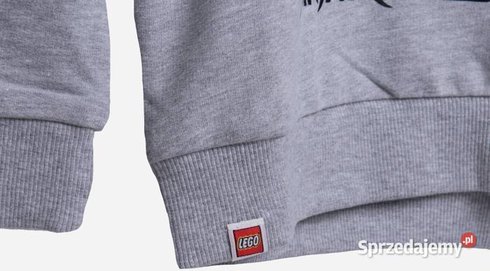 116 Bluza z kapturem Lego szara Sweat Hoodie uniseks Gaszowice