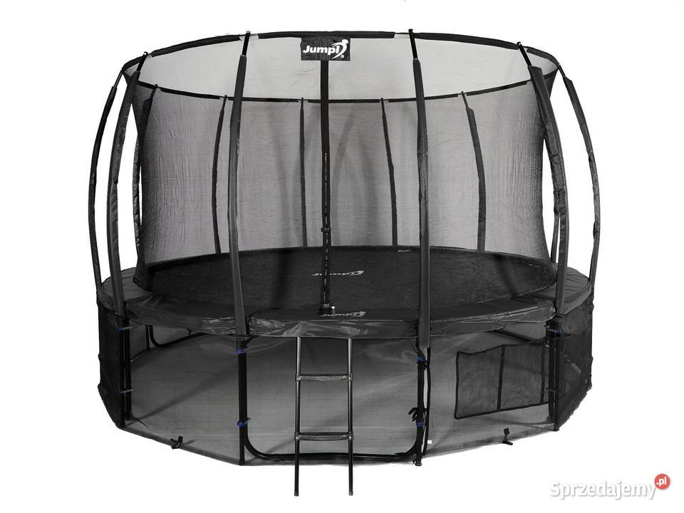 Trampolina Ogrodowa 43514ft czarna Maxy Comfort